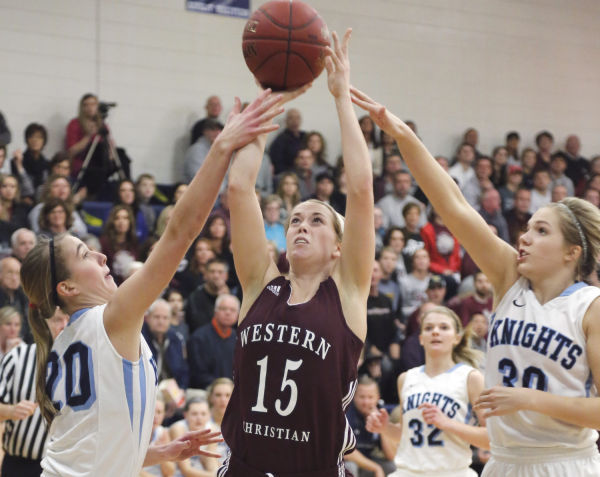 Western Christian at Unity Christian basketball
